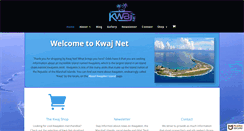 Desktop Screenshot of kwajnet.com