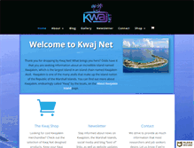 Tablet Screenshot of kwajnet.com